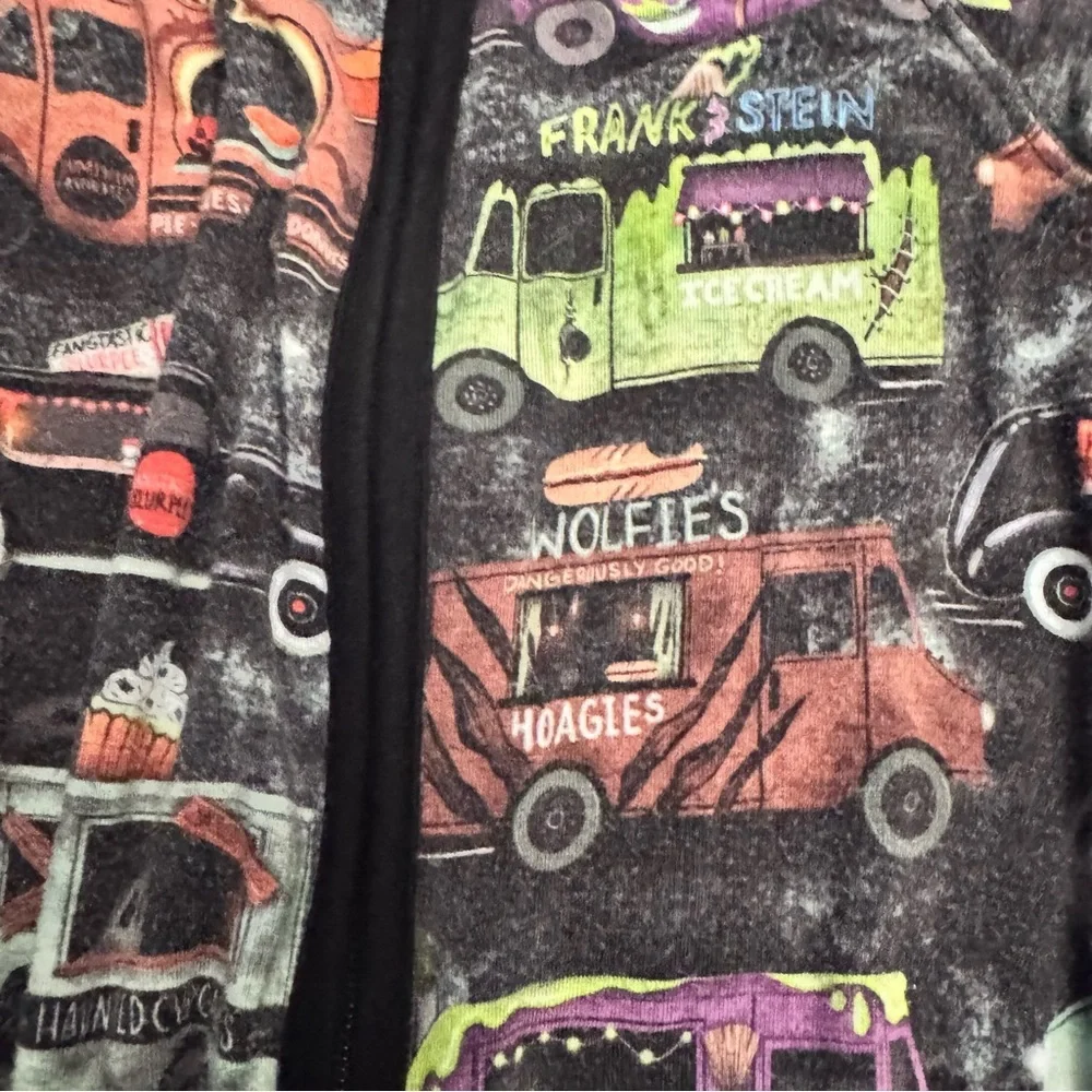 Fletch Convertible Halloween PJs size 12-18 mos VGUC